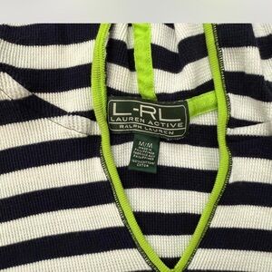 Ralph Lauren Vintage Active Striped Hoodie